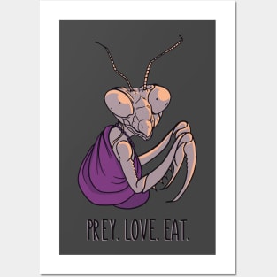 Prey. Love. Eat. Posters and Art